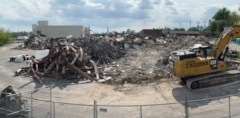 Demolition of old Fort Wright Days Inn - April 15, 2026