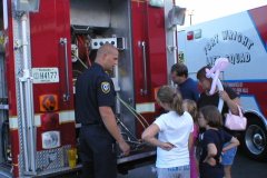 Fire/EMS Department Public Education Night at Golden Corral - August 23, 2005