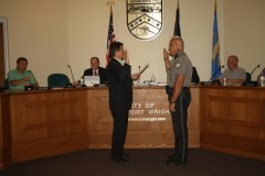 Swearing In Police Chief Marc Schworer - September 6, 2017