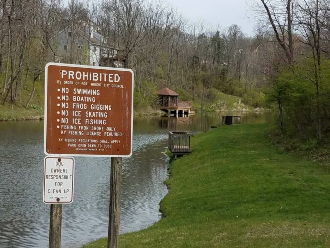 Rules and Regulations sign