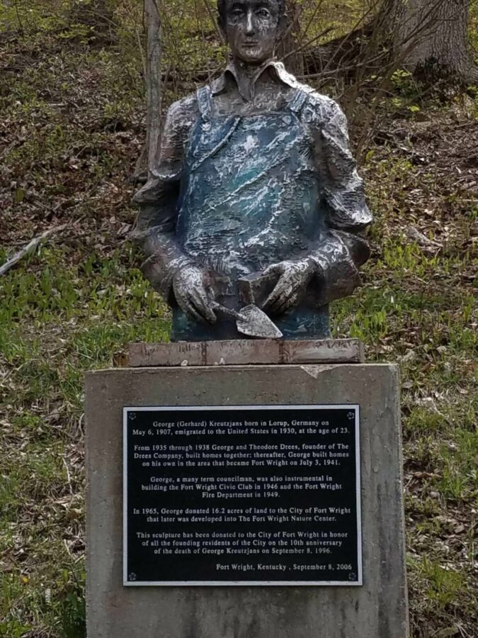 George Kreutzjanz statue