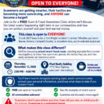 Fort Wright Police Department Hosts a Free Scam & Fraud Awareness Class