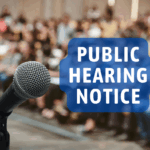 Notice of Special Public Hearing – 10/01/2025