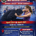 FREE WOMEN’S SELF-DEFENSE CLASS!