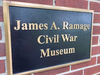 James A Ramage Civil War Museum Sign
