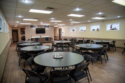 South Hills civic club interior