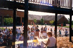 group of people gathered